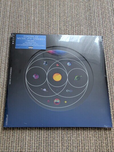 Coldplay Music of the Spheres Record 2021 LP Vinyl 12" Album New and Sealed