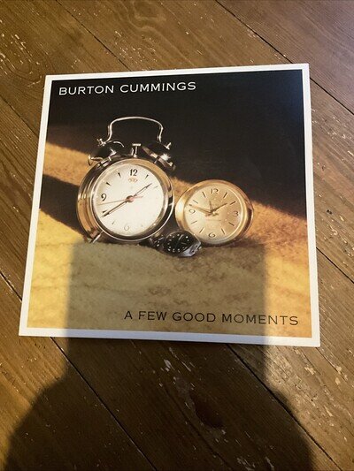 Burton Cummings A Few Good Moments double 2 LP orange coloured vinyl record 2024