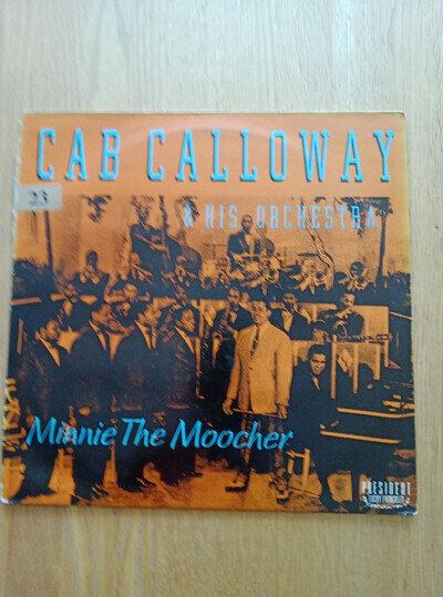 CAB CALLOWAY and his ORCHESTRA - Minnie The Moocher - Vinyl 1986 - Jazz Blues EX