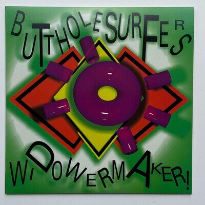 BUTTHOLE SURFERS - Widowermaker! 10" vinyl EP Blast First BFFP41 VG+ Play test