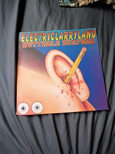 Butthole Surfers Electric Larryland LP Alternative Rock. Etched EX