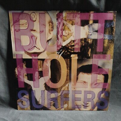 Butthole Surfers Piouhgd Original 12" Vinyl LP 1991 Danceteria France