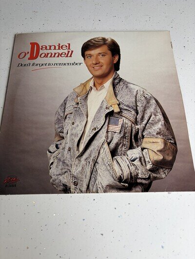 Daniel O' Donnell LP "Don't Forget To Remember" 1987 UK Press - Vinyl N/M Con