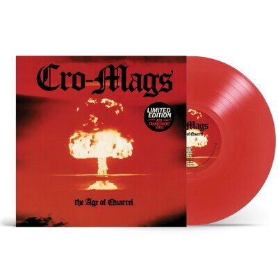 Cro-mags - The Age Of Quarrel (ruby Red Translucent Lp) [VINYL]