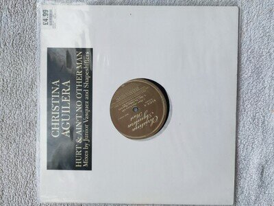 Christina Aguilera Hurt & Ain't No Other Man 12" Vinyl