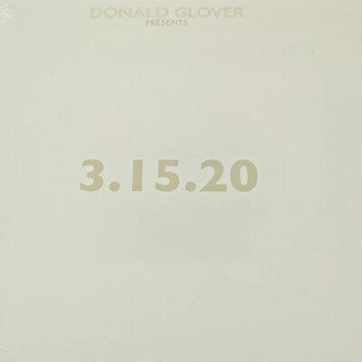 Childish Gambino Donald Glover 3.15.20 (2020) Unofficial White Colour Vinyl 2LP