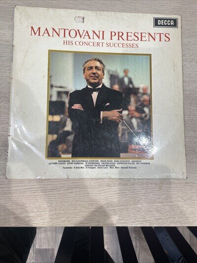 Mantovani - Mantovani Presents His Concert Successes (LP, Comp)