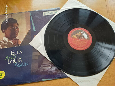 Ella and Louis Again Vol 2. Vinyl LP. HMV CLP 1147.