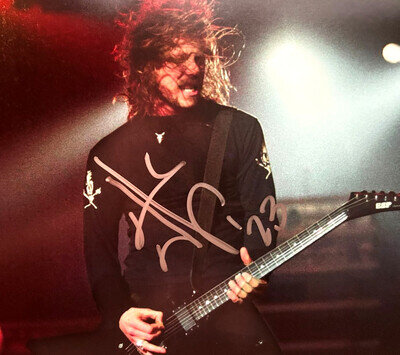 METALLICA Signed (JAMES HETFIELD) 8x10" Authentic Autograph with COA