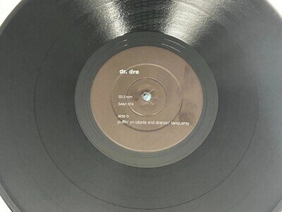 DR DRE Dre Day - Puffin' On Blunts And Drankin' Tanqueray UK 3-Track 12" Hip Hop