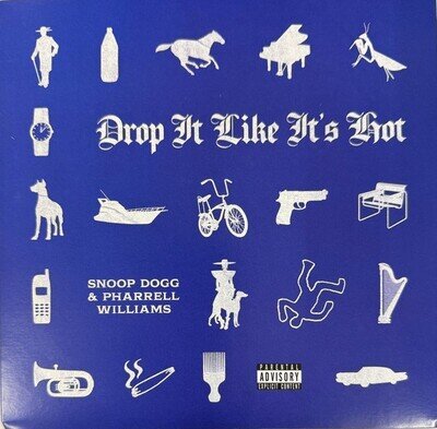 Snoop Dogg & Pharrell Williams ‎– Drop It Like It's Hot - 7" VINYL - BRAND NEW