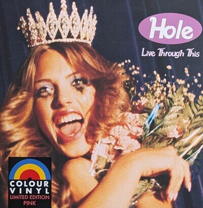 3 HOLE Live Through This LP 2023 PINK grunge vinyl + Garbage LP + PJ Harvey LP