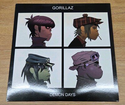 Gorillaz - Demon Days - 2 X Pale Green Marbled Vinyl - 2017