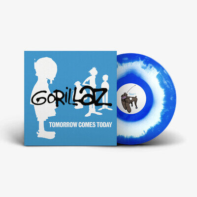 Gorillaz | Tomorrow Comes Today | Vinyl LP - White / Blue