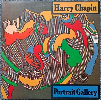 HARRY CHAPIN - PORTRAIT GALLERY - 12" VINYL LP ALBUM RECORD GATEFOLD - NEAR MINT