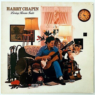 HARRY CHAPIN - LIVING ROOM SUITE - 1978 UK RELEASE - VINYL LP ALBUM - VG+/VG