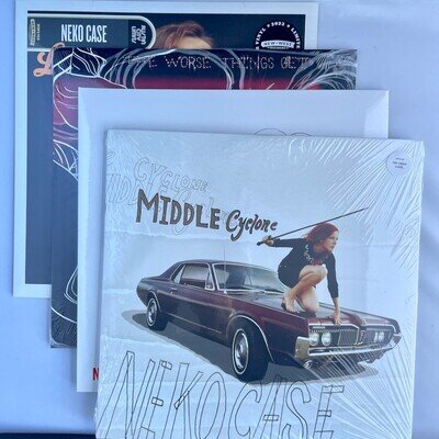 Neko Case Four Vinyl Records Discount BUNDLE Brand New Sealed New Pornographers
