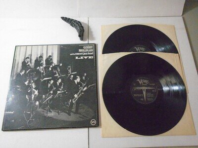 vinyl record GERRY MULLIGAN and the Concert Jazz Band LIVE 1961 Verve 2683 057