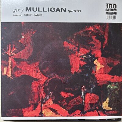 Gerry Mulligan Quartet with Chet Baker LP NM