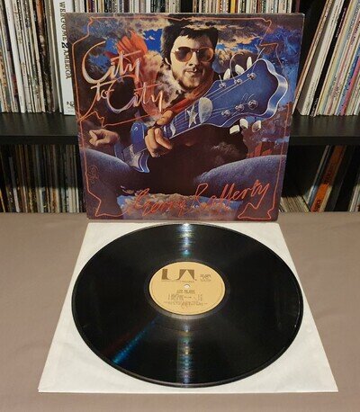 GERRY RAFFERTY City To City Vinyl L.P *1978 Italian Press* UAL 24062 - VG/VG