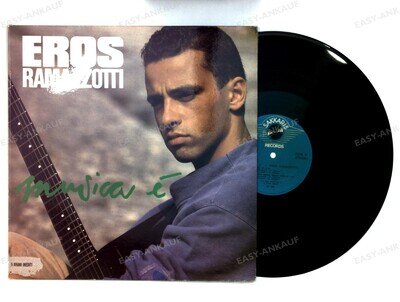 Eros Ramazzotti - Musica È - Greece LP Album 1988 .*