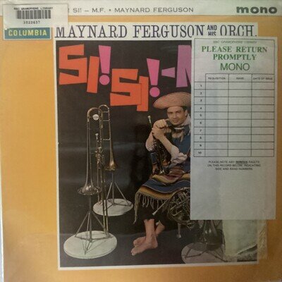 MAYNARD FERGUSON & HIS ORCH. BBC LIBRARY LP "SI! SI!" (COLUMBIA)