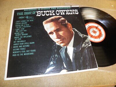 BUCK OWENS- THE BEST OF VINYL ALBUM