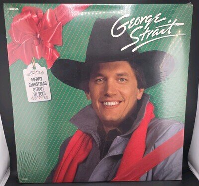 George Strait - Merry Christmas Strait To You - 1986 - MCA-5800 - New - Sealed -