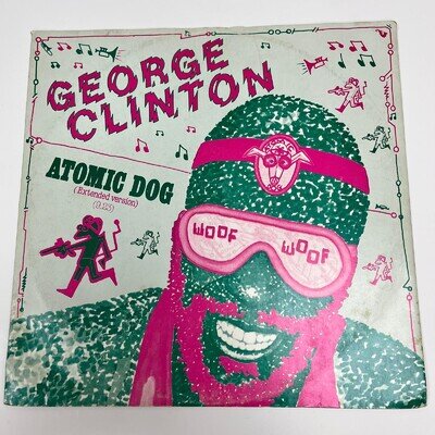 George Clinton Atomic Dog 12 Inch Vinyl Capitol Records 1983 Funk (BFD)