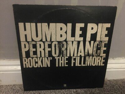 Humble Pie - Performance Rockin The Fillmore-Rare Orig X2 Vinyl 12"LP 1971 A&M