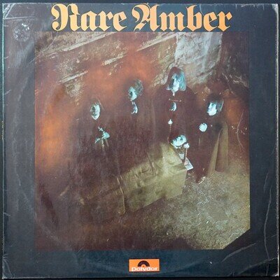 Rare Amber – S/T LP Orig UK '69 Polydor PSYCHEDELIC BLUES ROCK rare Vinyl VG