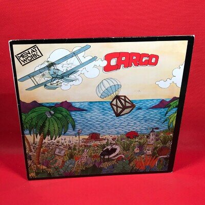 MEN AT WORK Cargo 1982 UK vinyl LP, + INNER It's A Mistake Overkill original C