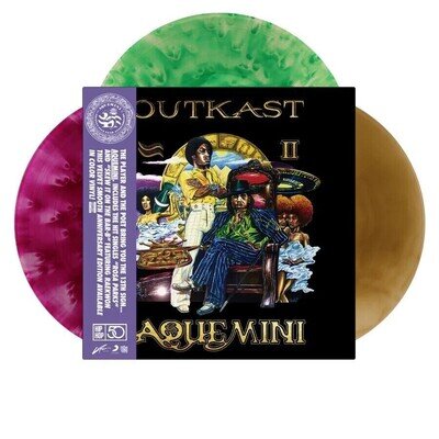 OutKast Aquemini 3x LP Color 25 Year Anniversary Vinyl Limited Ed 1213 / 2000