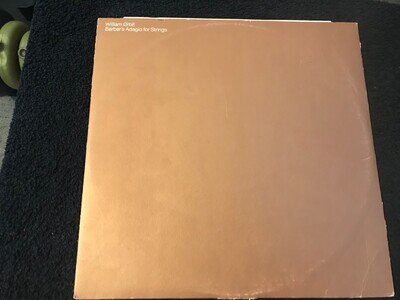 William Orbit - Barber's Adagio For Strings - UK 12" Vinyl - 1999 - WEA Records
