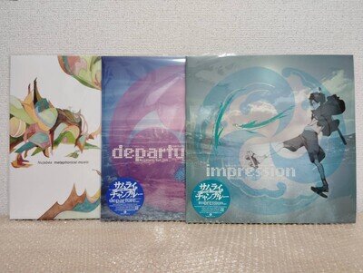 Samurai Champloo Nujabes Depature Impression Metaphorical Music LP Vinyl Set
