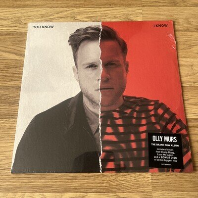 OLLY MURS - YOU KNOW I KNOW - 12” VINYL BRND NEW SEALED (LP &CD 2018)