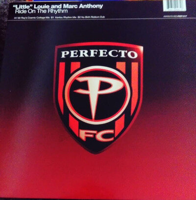 LITTLE LOUIE & MARC ANTHONY - RIDE ON THE RHYTHM 12" VINYL 3 TRACKS