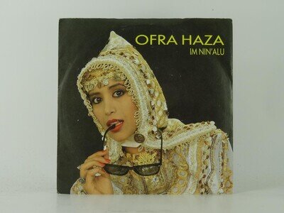 OFRA HAZA IM NIN'ALU (23) 2 Track 7" Single including Picture Sleeve WEA RECORDS