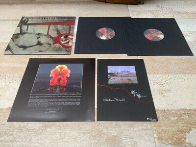 NURSE WITH WOUND RUPTURE rare Ltd Numbered signed Autographed 2x VINYL STAPLETON