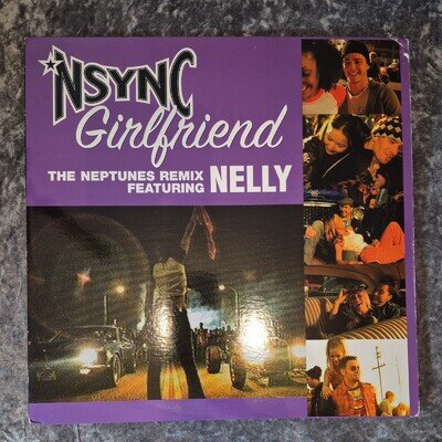 NSYNC Featuring Nelly Girlfriend (The Neptunes Remix) 2001 12" Vinyl