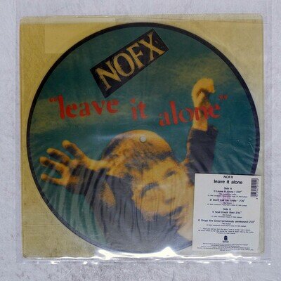 NOFX LEAVE IT ALONE DFR DFR003 Italy PICTURE VINYL VINYL 10