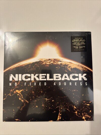 Nickelback - No Fixed Address NEW Vinyl