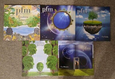 5 x Premiata Forneria Marconi PFM Vinyl LP JOB LOT BUNDLE STUNNING CONDITION