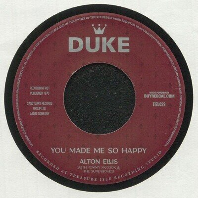 ELLIS, Alton/TOMMY McCOOK - You Made Me So Happy - Vinyl (7")