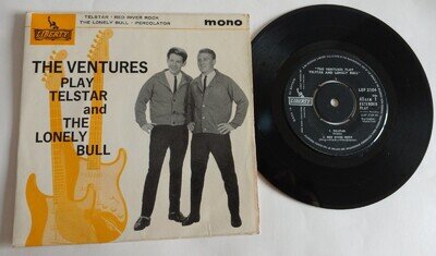 THE VENTURES - PLAY TELSTAR AND THE LONELY BULL EP