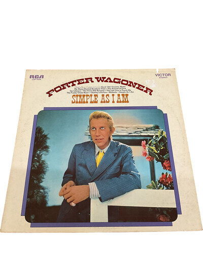 Porter Wagoner Simple As I Am Vinyl Record LP RCA Victor