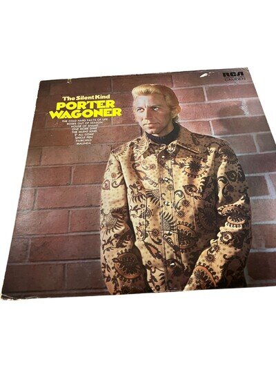 Porter Wagoner The Silent Kind Vinyl Record LP RCA Camden 1973
