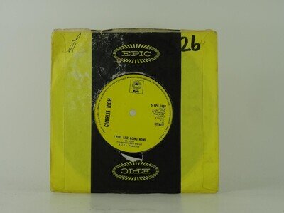 CHARLIE RICH I FEEL LIKE GOING HOME (10) 2 Track 7" Single including Picture Sle