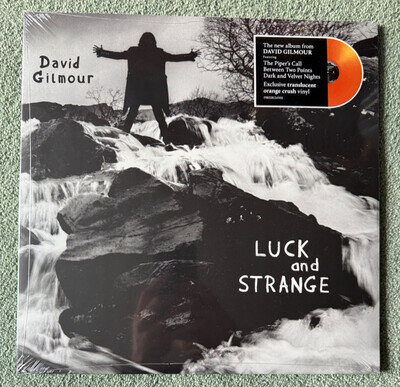 David Gilmour - Luck and Strange (hmv Exclusive) Orange Crush Vinyl 12" Album