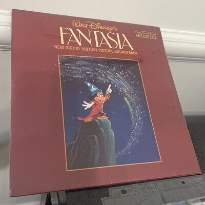 Disney's Fantasia new Digital motion picture soundtrack vinyl LP SEALED PROMO